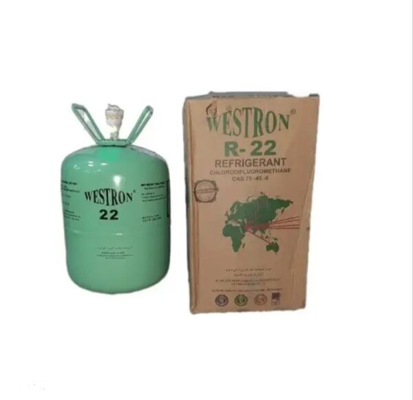 کپسول 13.6 کیلوگرمی گاز مبرد R-22 برند وسترون WESTRON شیر قرمز